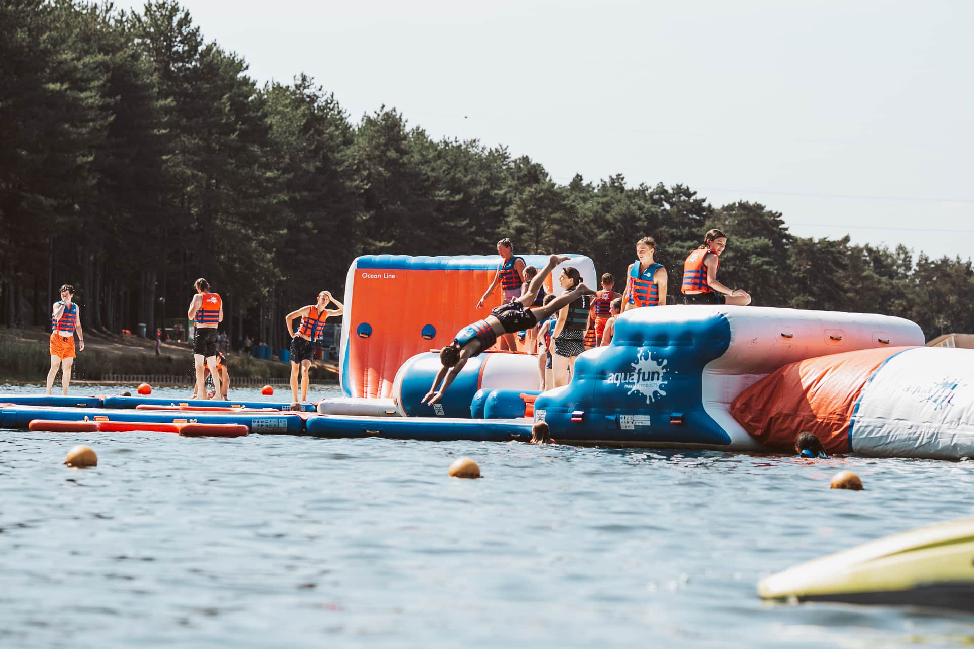 Watersport en outdoor teambuilding header image