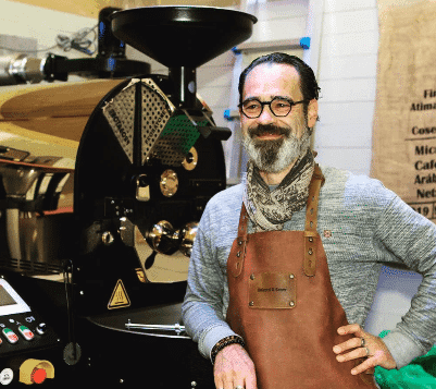 Bezoek de koffiebranderij met een 2CV header image