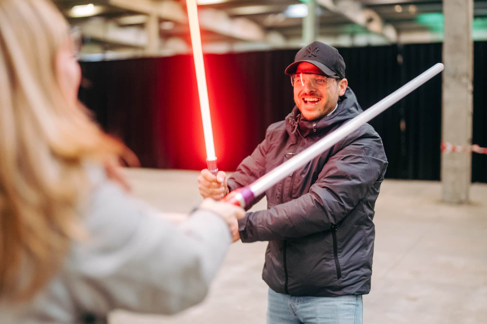 Lightsaber schermen header image