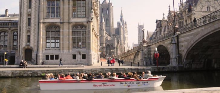 Rondvaart in Gent