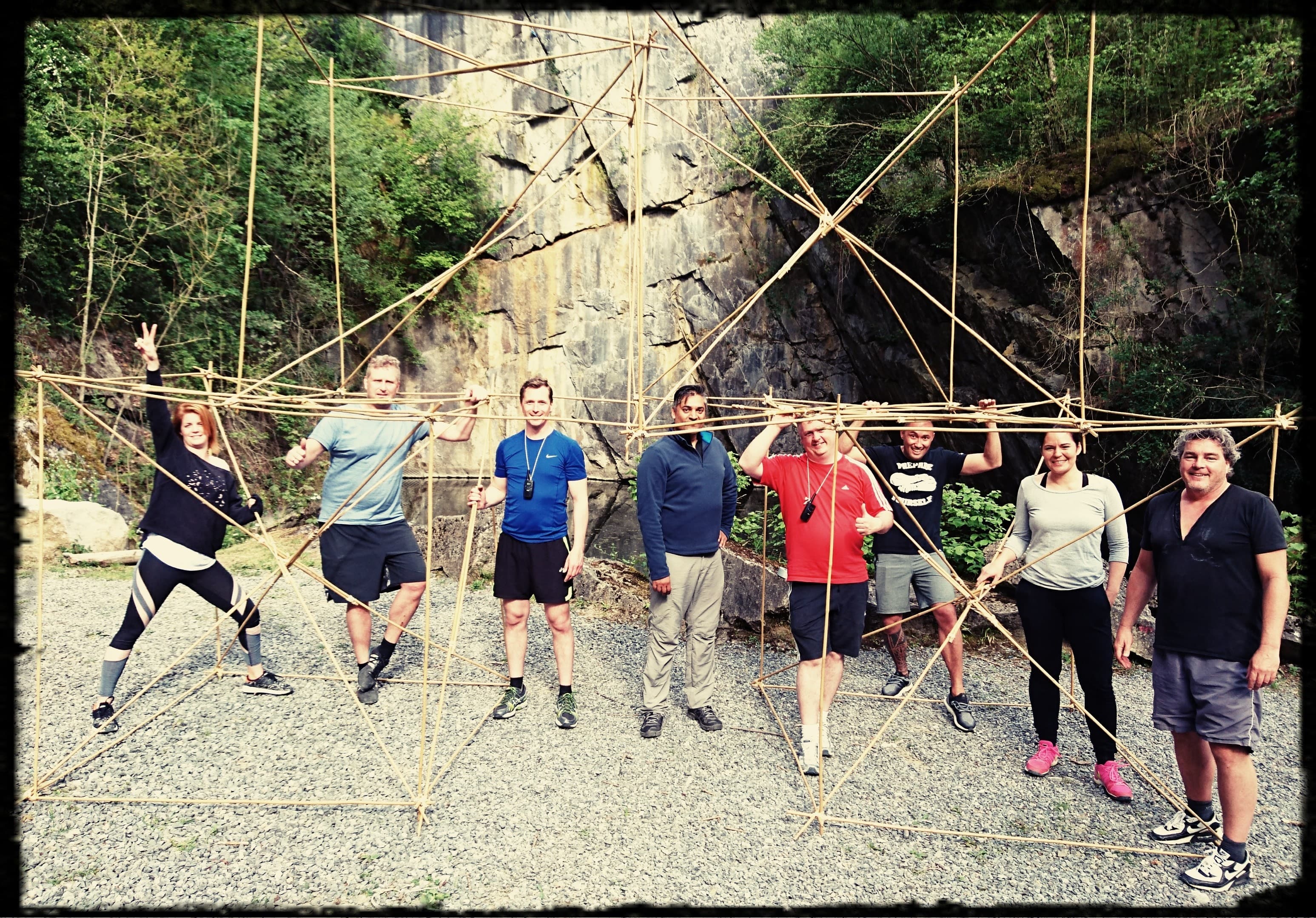 Outdoor teambuilding 'De Bruggenbouwers' header image