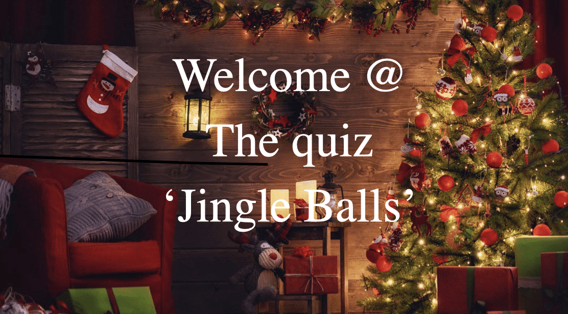 Online kerstquiz Jingle Balls