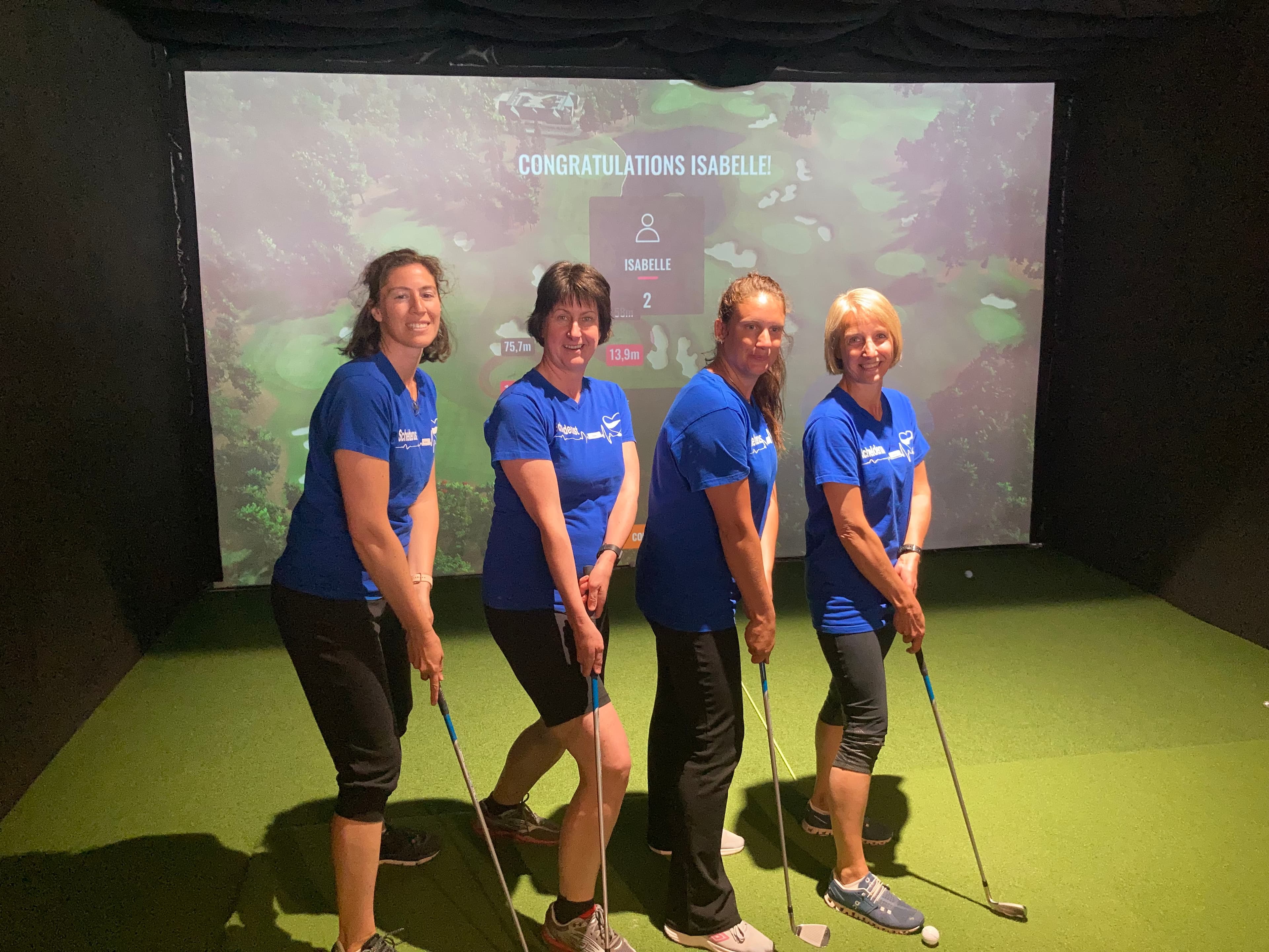 Indoor Golf-initiatie + fungames