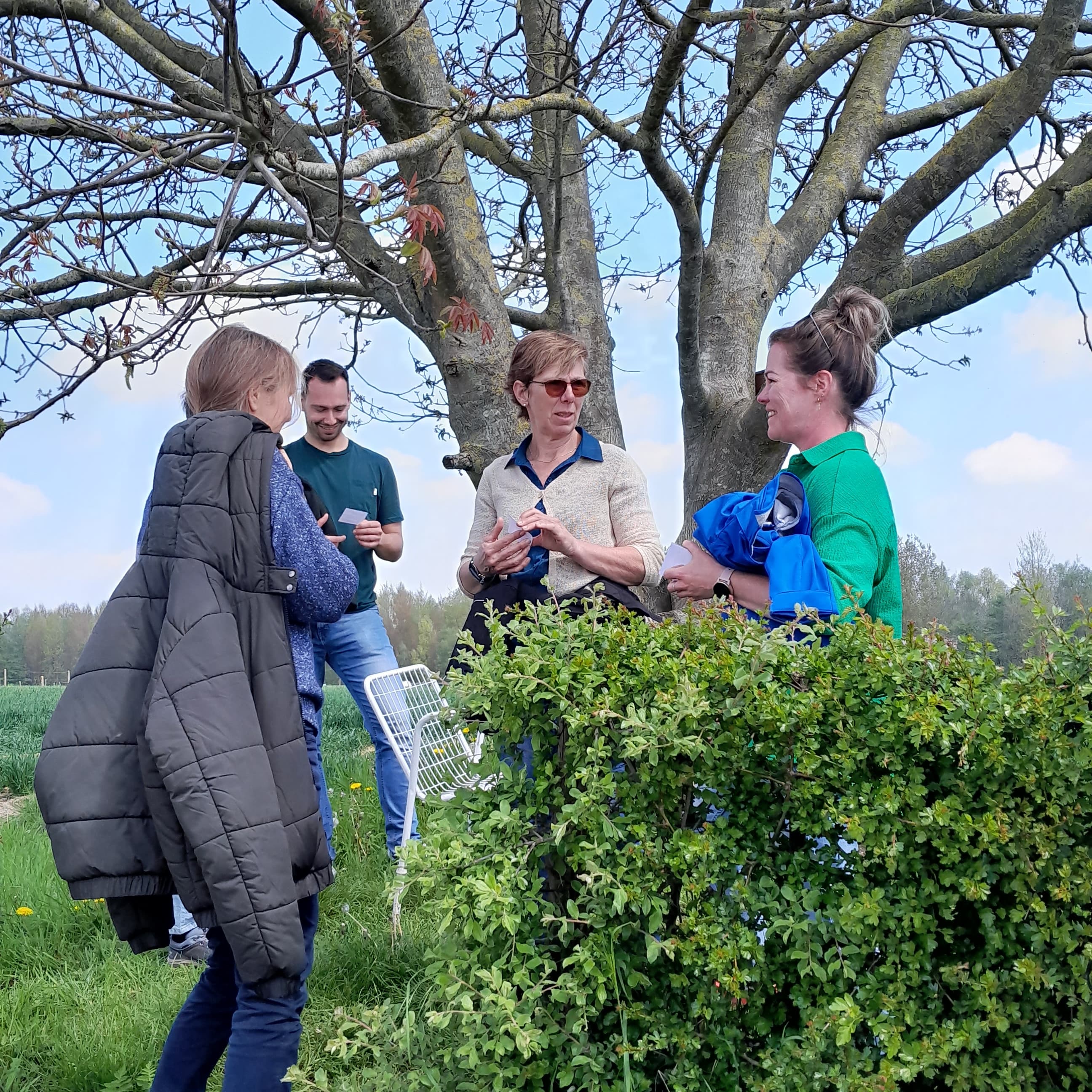 Groei in groep - teambuilding 4-in-1 in het groen