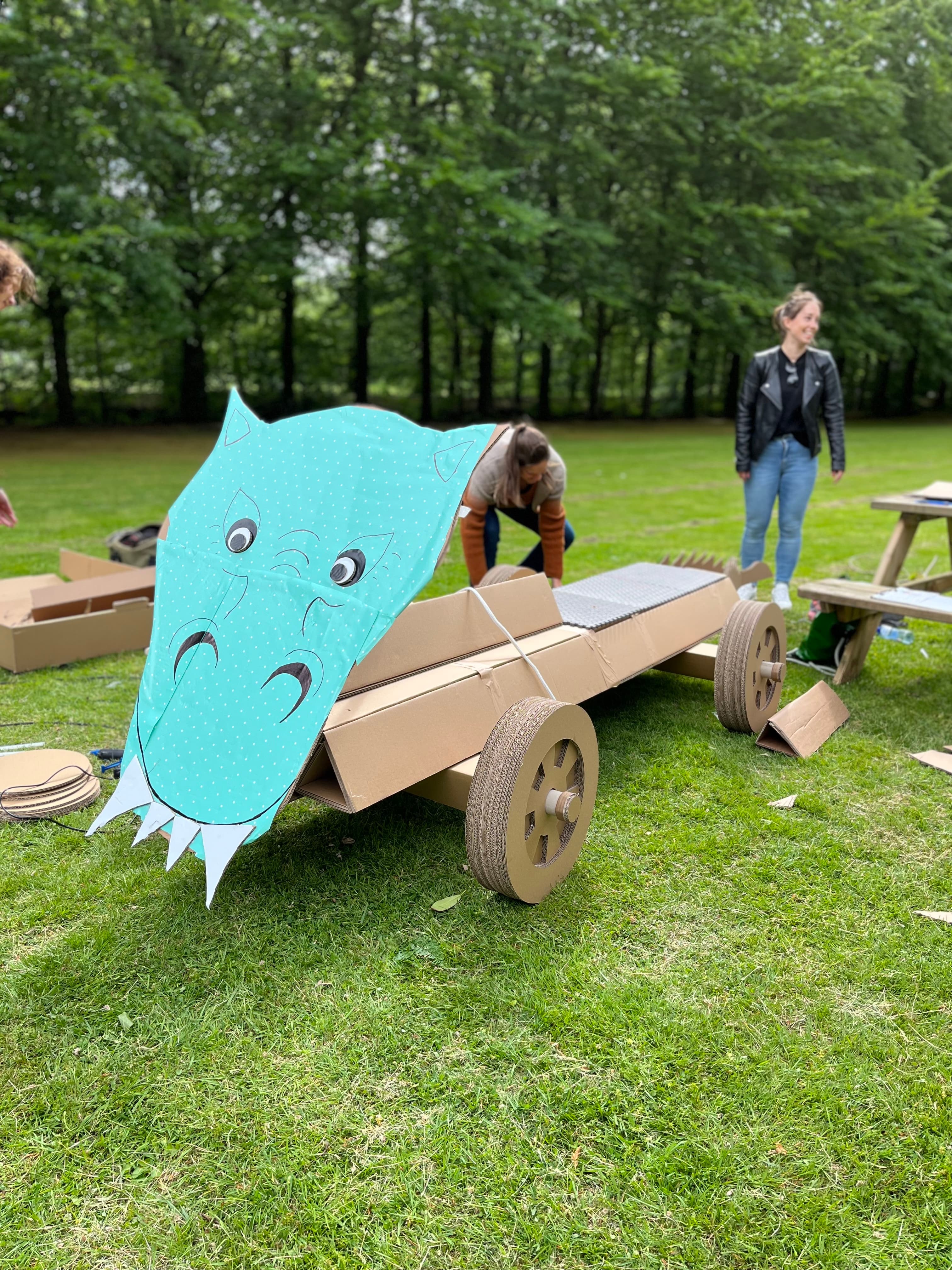 Cardboard Car Challenge header image