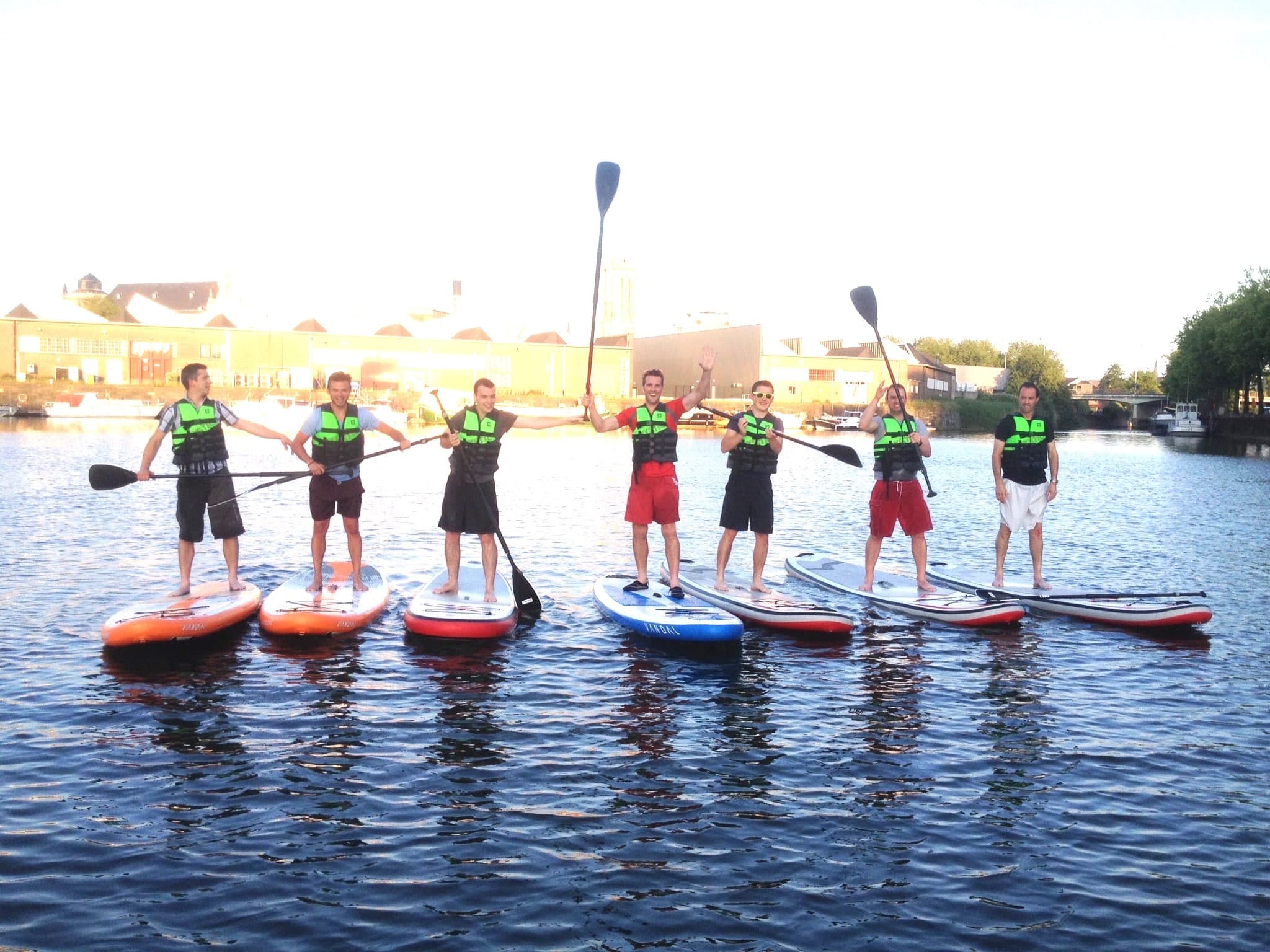 Stand up paddle doorheen Mechelen header image