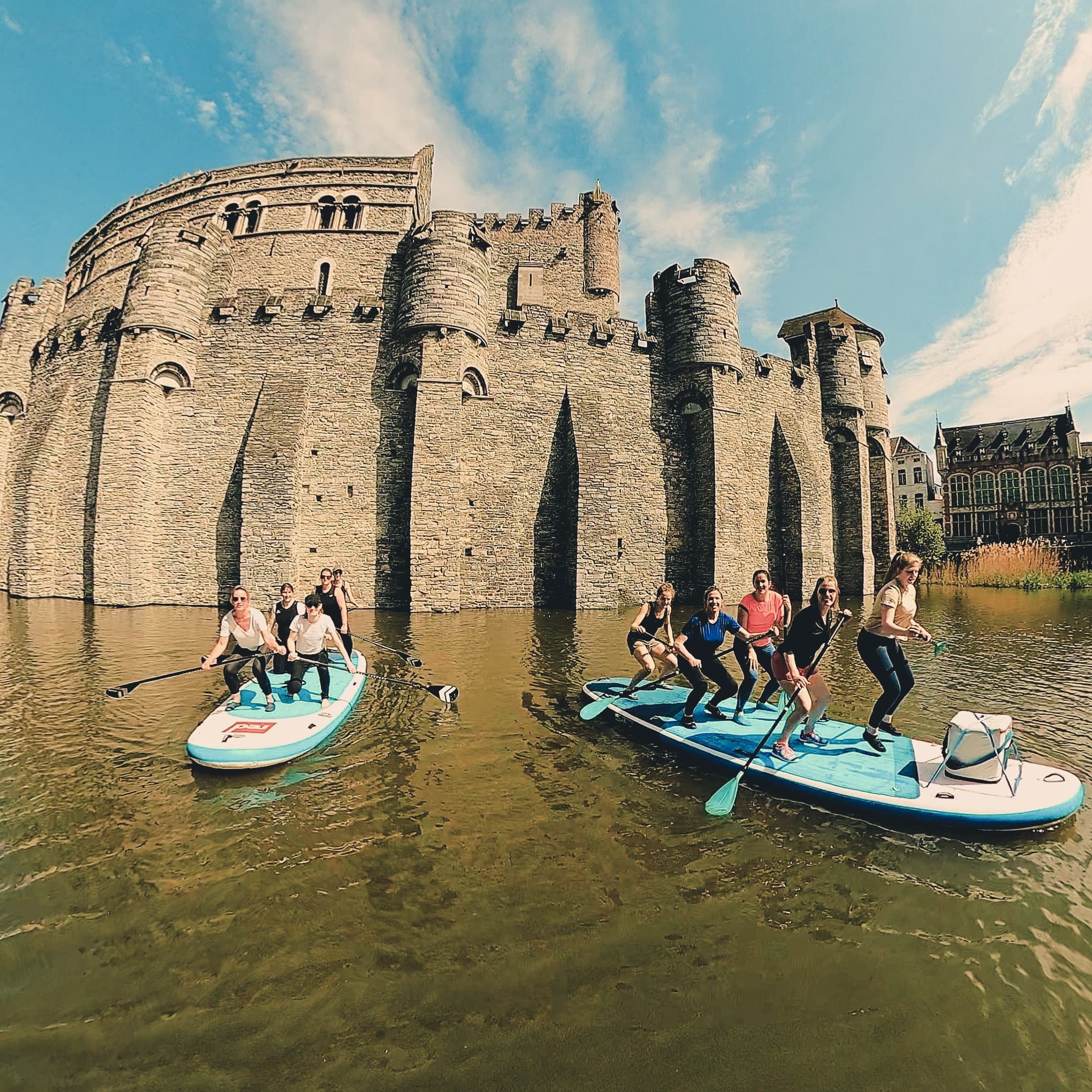 SUP tour Rondje Gent