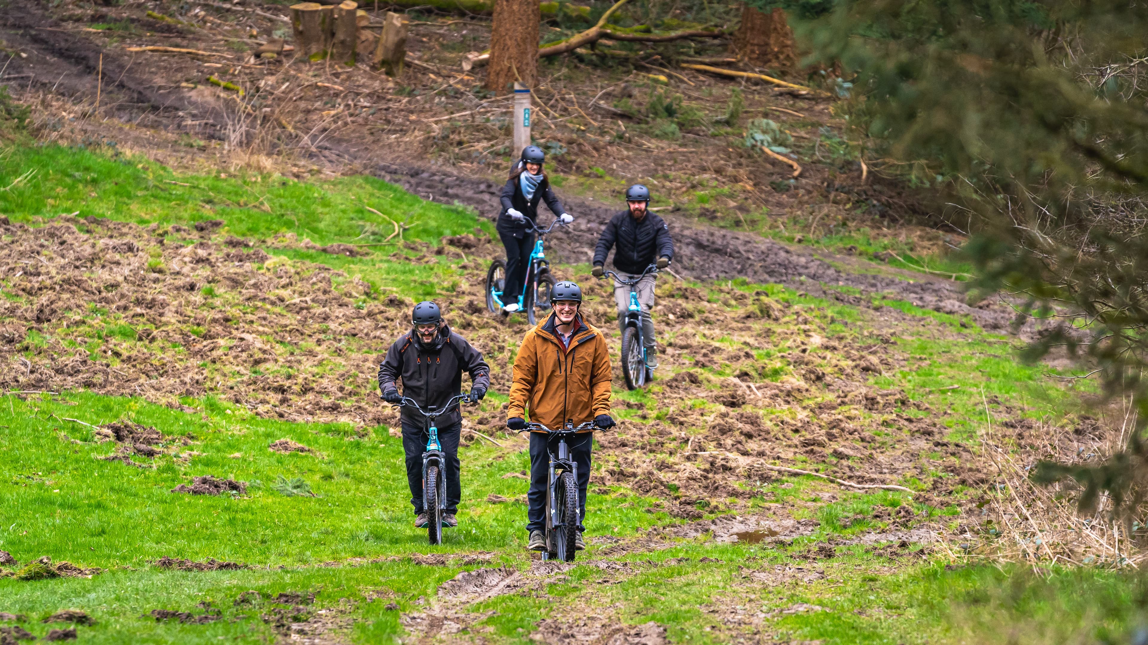 Adventure et exploration with all-terrain e-steps