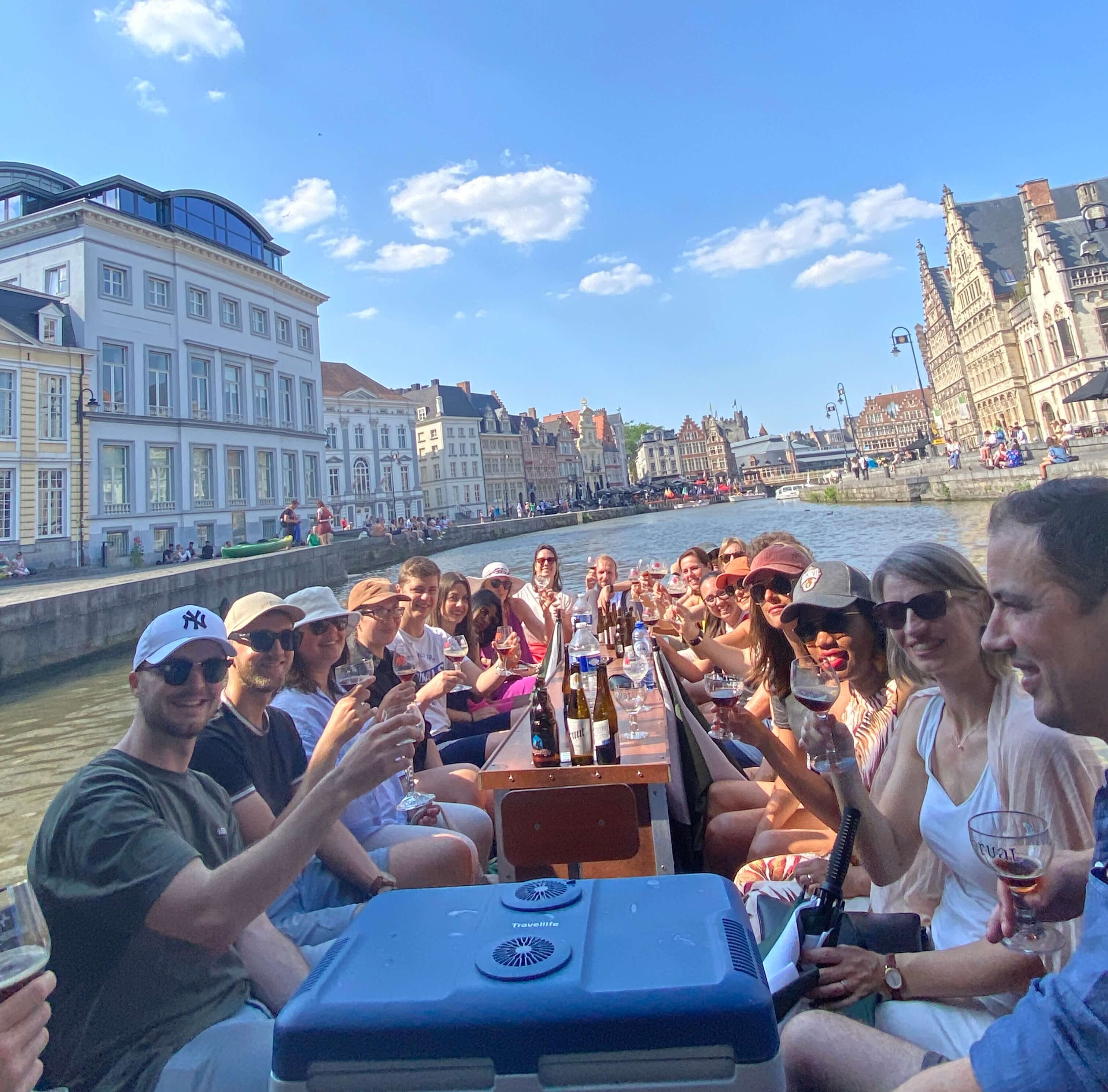 Bierboottocht in Gent