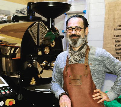 Bezoek de koffiebranderij met een 2CV header image