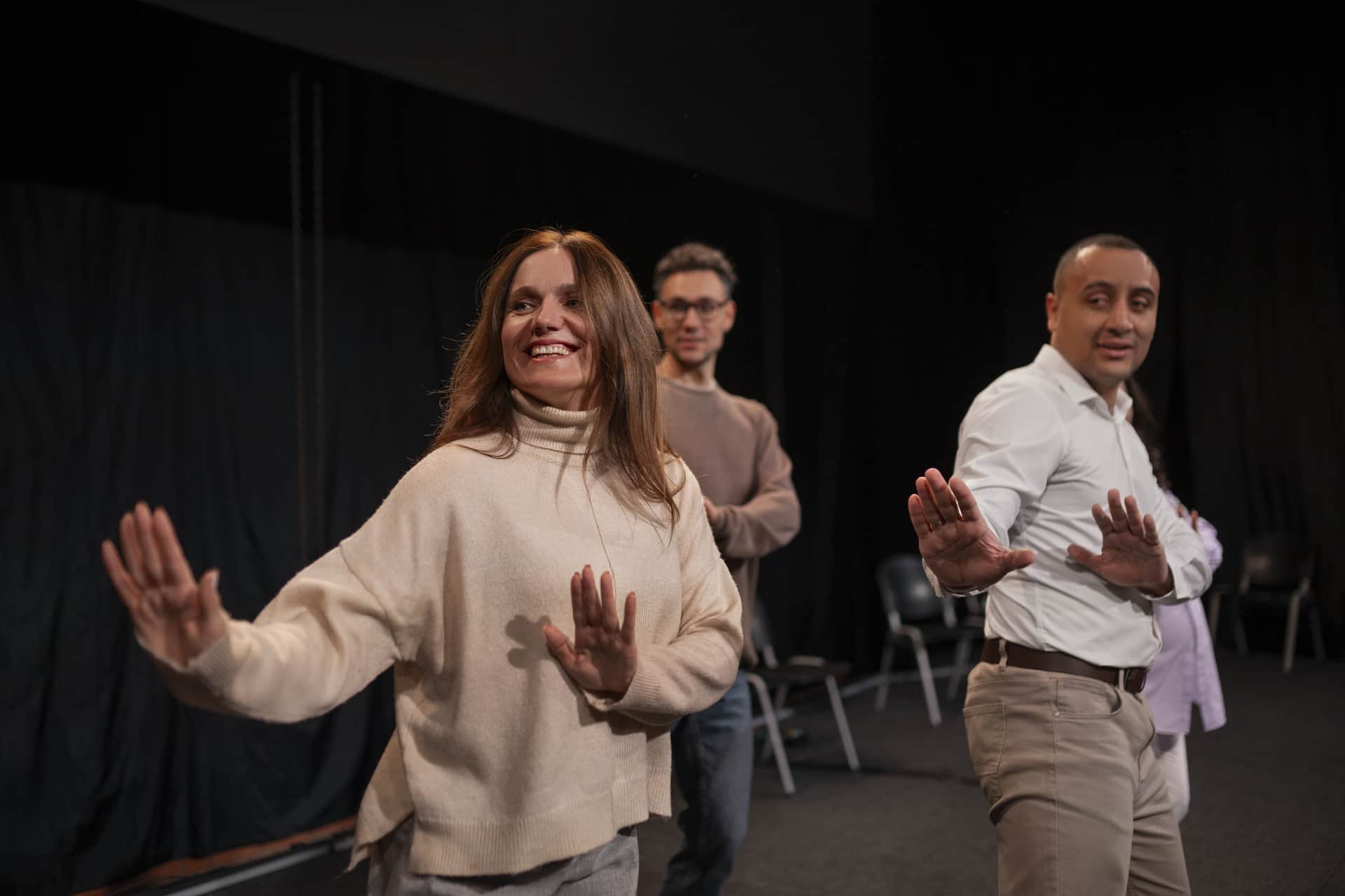 Atelier d’improvisation: communication, énergie et cohésion header image