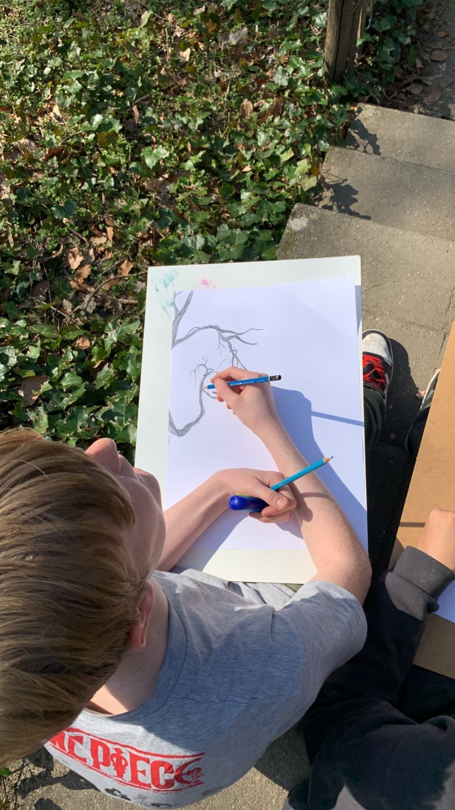 Création d'une illustration symbolisant l'entreprise et ses employés