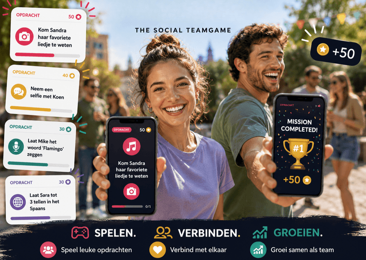 Le défi d'équipe social - Header