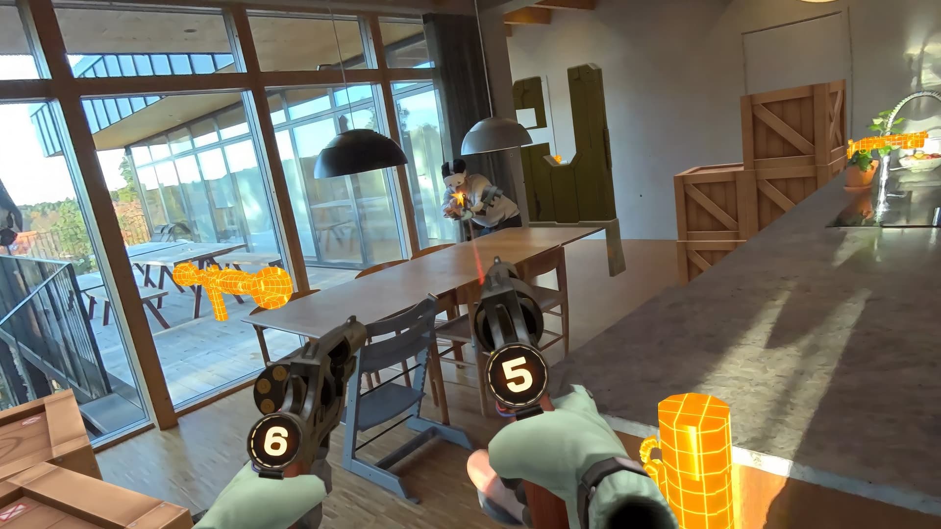 Tech combo: AR/VR & Robots