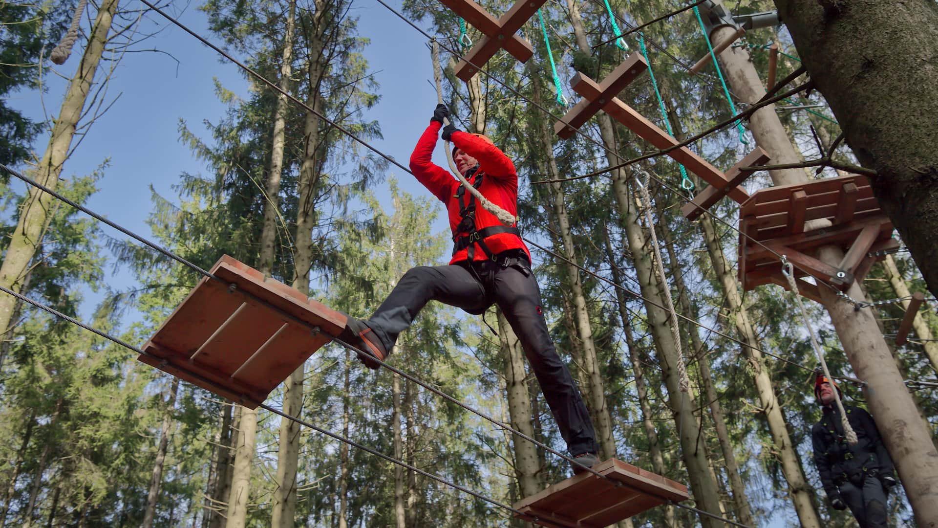 High Ropes Course - Accrobranche header image