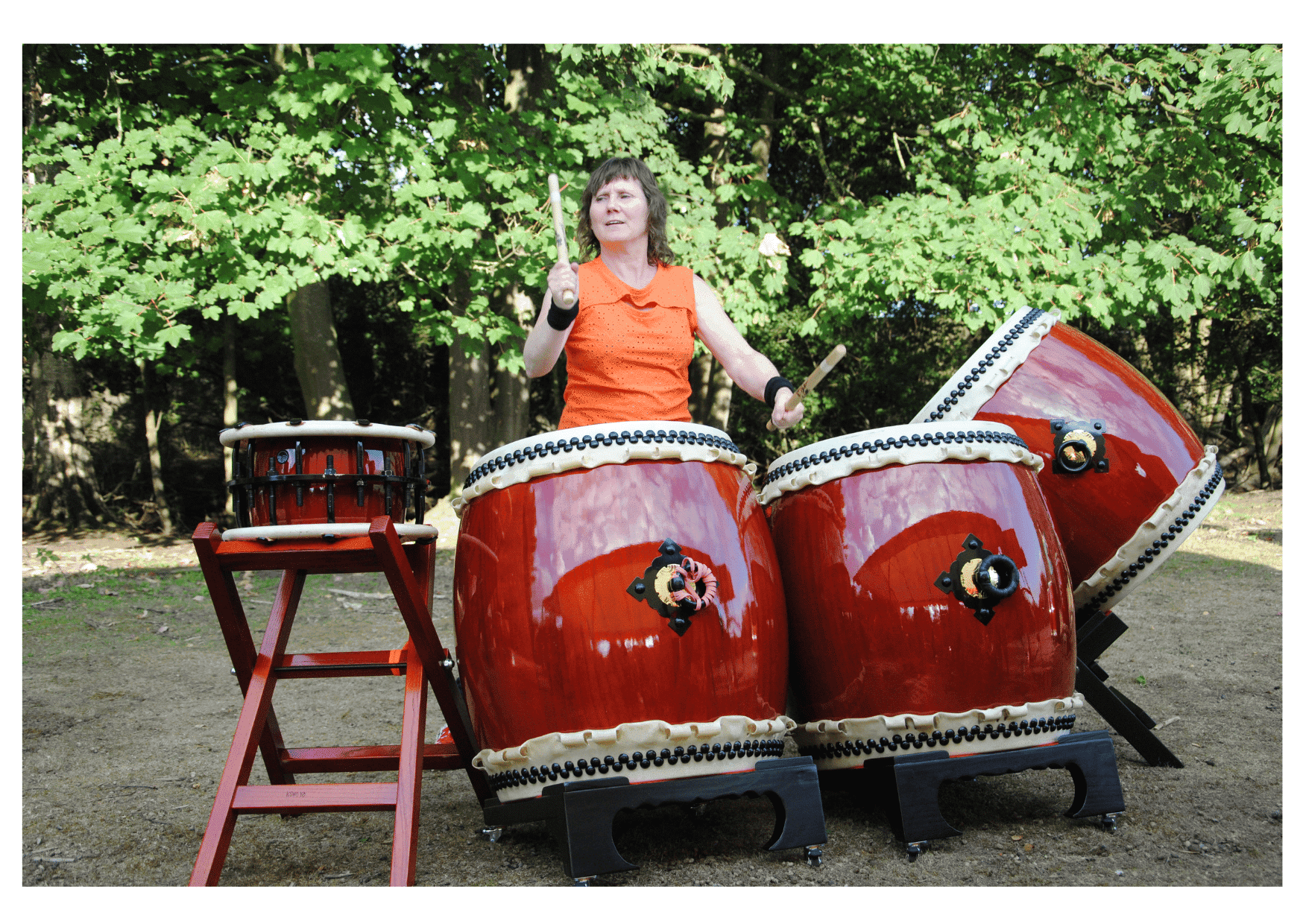 Taiko (Japans drummen) & Sumi-e (Japans inktschilderen) en/of Origami (Japanse vouwkunst)