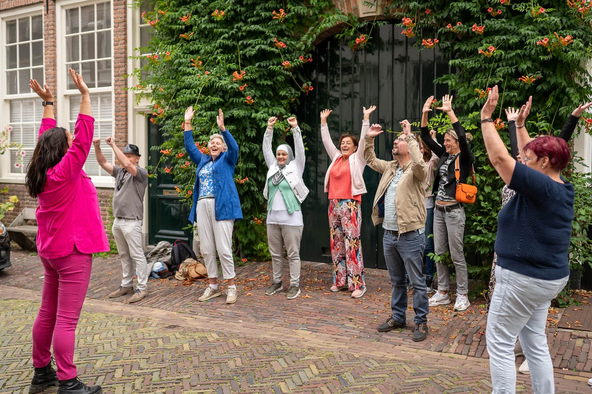 Lachwandeling header image