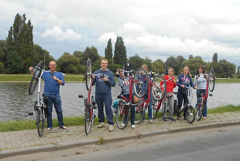 The Bike Game gps fiets teambuilding Funkey