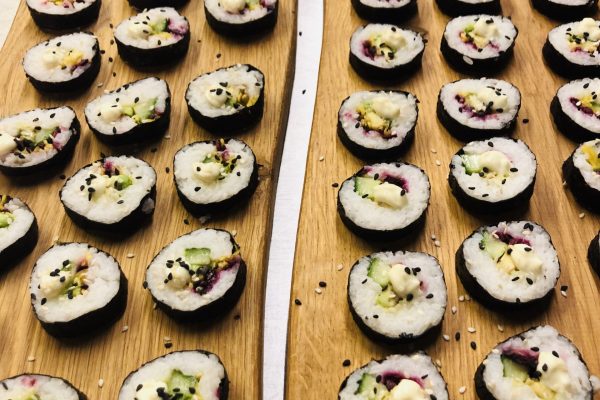 Make your own sushi rolls