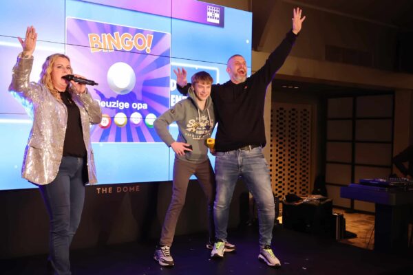 BOXTEL, NETHERLANDS - FEBRUARY 3: Bingo Quizzit  at L-Seven on February 3, 2024 in Boxtel, Netherlands (Photo by Geert van Erven/voetbalfotografie)